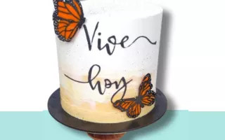 Decoración con ganache