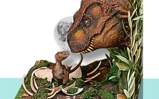 Mamá dinosaurio
